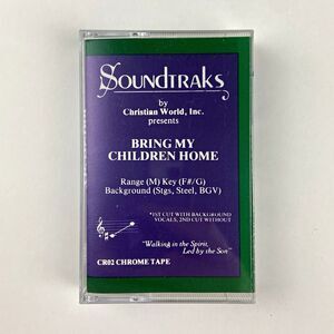 SoundTraks Christian World Jerry Thompson Bring My Children Home Chrome Tape